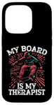 Coque pour iPhone 14 Pro Skateboard Funny Board Skater Stuff