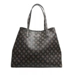 Guess Women Vikky Large Tote Bag, BRO, One Size