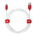 Braided Long Power Usb Charger Cable For Amazon Kindle Fire Tablets & Tv Stick