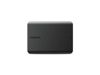 Toshiba Canvio Basics, 1 Tb, 2.5", 2.0/3.2 Gen 1 (3.1 Gen 1), Svart