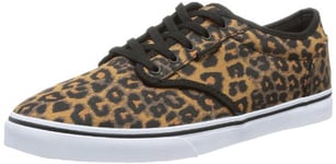 Vans W Atwood Low (Cheetah) Black, Basket Femme - Multicolore - Multicolore, 36 EU