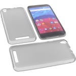 Bag for Archos Core 55 phone case protection cover TPU rubber case Gray