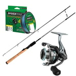 Haspelset Landfiske Lax Okuma Alaris 40 Ifish Cobra 9`15-40.