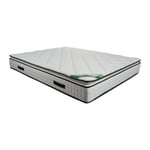 Vente-unique.com Matelas 180 x 200 cm mousse et coutil bambou ép.23cm - ADANA de NATUREA