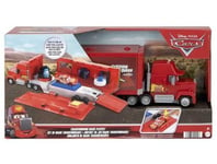 Coffret Camion Mack Transporteur Transformable 2 En 1 : Vehicule Et Atelier Tuning - Disney Pixar Cars - Set Vehicule Et Carte