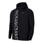 NIKE Essential GX Jacket - Black/Reflective Silv, Small