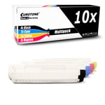 10x Eurotone Toner XXL for OKI MC-862-DN MC-862-CDXN MC-861-CDXN