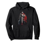 Knight of the Crusades / Templar Warrior / Soul Blade Pullover Hoodie