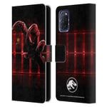 OFFICIAL JURASSIC WORLD FALLEN KINGDOM KEY ART LEATHER BOOK CASE FOR OPPO PHONES