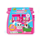 CRAYOLA Washimals Pets - Kit Créatif de Coloriage, Feutres de Couleurs et Figurines à Colorier, Ambiance Spa - Âge Conseillé: à Partir de 3 Ans