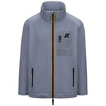 Sweat-shirt K-Way  Sweat Lecrey Gris Bleu Avio