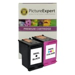 Text quality XL Black & Colour Inks for HP Photosmart e-All-in-One D110a