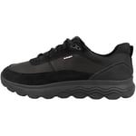 Geox Spherica U, Baskets Homme, Black 01, 41 EU