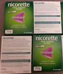 NICORETTE 15mg Inhalator - 4 Boxes X 4 Cartridges