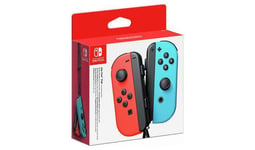 Nintendo Switch Joy-Con Controller Pair - Neon Red / Neon Blue Switch  NEW