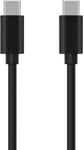 KEY USB-C til USB-C ladekabel 1m, svart