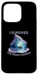 iPhone 15 Pro Max Antarctica I Survived The Drake Passage Purple Iceberg Case