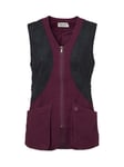 Chevalier Target Shooting Moleskin Vest Women Wine Red 42W