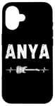 Coque pour iPhone 16 Anya Guitare Battement De Coeur Musique Guitariste