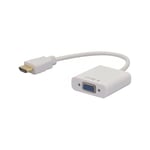 Convertisseur blanc HDMI vers vga &#43; audio (jack) (alim usb)