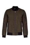 Blouson Bomber Homme - K6122 - Vert Khaki Fonc?