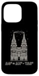 Coque pour iPhone 14 Pro Max Formule d'énergie libre Cathédrale Physique Mathématiques