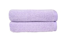 Everplush one and Two Pack Quick Dry Sheet (1 and 2 Pack), (Pack of 2) Bath Towels (30 x 56 in), Lavender, 2 Count