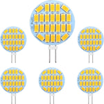 G4 LED 3W, AC12-24V, 300LM Varmvitt 3000K, 24x5730 SMD 6-pack-WELLNGS