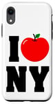 Coque pour iPhone XR Cool New York Food, Cool New York City Illustration Graphic