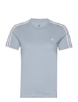 Essentials Slim 3-Stripes T-Shirt Blue Adidas Sportswear