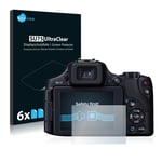 6x Film Protection Ecran pour Canon PowerShot SX60 HS Film Protecteur Clair