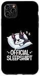 iPhone 11 Pro Max Official Sleepshirt Boston Terrier Sleepyheads Napping Case