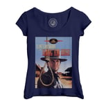 T-Shirt Femme Col Echancré Hang'em High Vieille Affiche De Film Rétro Poster Cinéma Vintage Western