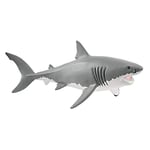 schleich 14809 Wild Life Figurine schleich Requin Blanc - Jouet schleich Durable et Éducatif Stimulant le Jeu et l'Imagination des Garçons et Filles, Jouet Cadeau 3 ans et Plus