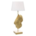 Angel wings lampa 70 cm guld