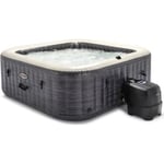 Spa gonflable INTEX - Ardoise - 173 x 173 x 71 cm - 4 places - Carré - 28450EX