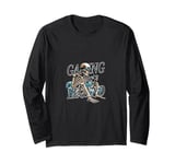 Gaming consoles games virtual reality computer skeleton Long Sleeve T-Shirt