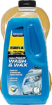 Rain-X Ceramic Wash and Wax Shampoo, Ceramic Coating Car with Hydrophobic Protection 1 L