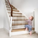 Baby Gate Safety Guard Wood/Metal Pressure Fit Child Gate All Sizes | Safetots