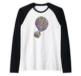 Disney PIXAR Up House Holiday Manche Raglan