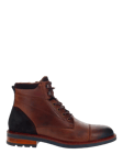 Jones Bootmaker Dusseldorf Leather Lace Up Ankle Boots, Brown