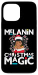 iPhone 13 Pro Max Black Mrs Clause Melanin Christmas Magic Natural Lace Front Case