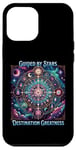 iPhone 12 Pro Max Motivational Astrology Design - Guided by Stars Case