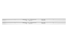 Metabo Hobelmesser Hss (2X), Figursågblad, Hårt Träslag, Mjuka Träslag, Trä, 33,2 Cm, 2 Styck