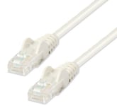 White 20m Ethernet Cable CAT5e Full Copper Network Lead RJ45 20 Metre