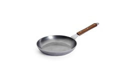 Woll Poêle plate en acier au carbone - Induction - Diamètre : 24 cm - Hauteur : 5 cm