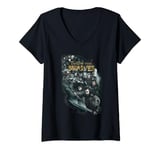 Womens The Hobbit Company of Dwarves V-Neck T-Shirt