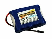 Overlander Eneloop 2000 6v AA Nimh Rx Receiver Battery Pack Flat.