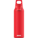 SIGG - Insulated Water Bottle - Thermo Flask Hot & Cold One Light - With Fruit Strainer - Leakproof - BPA Free - 18/8 Stainless Steel - Red - 0.55L, Scarlet