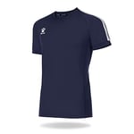 KELME Global Maillot de Football Homme, Bleu Marine, S